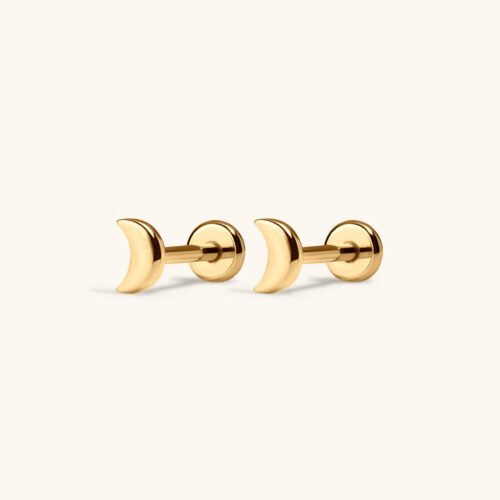 Classic Moon Nap Earrings
